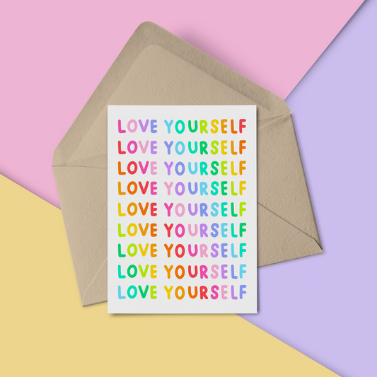 Love Yourself Card