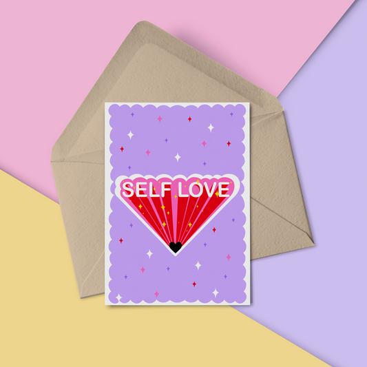 Self Love Sparkle Card