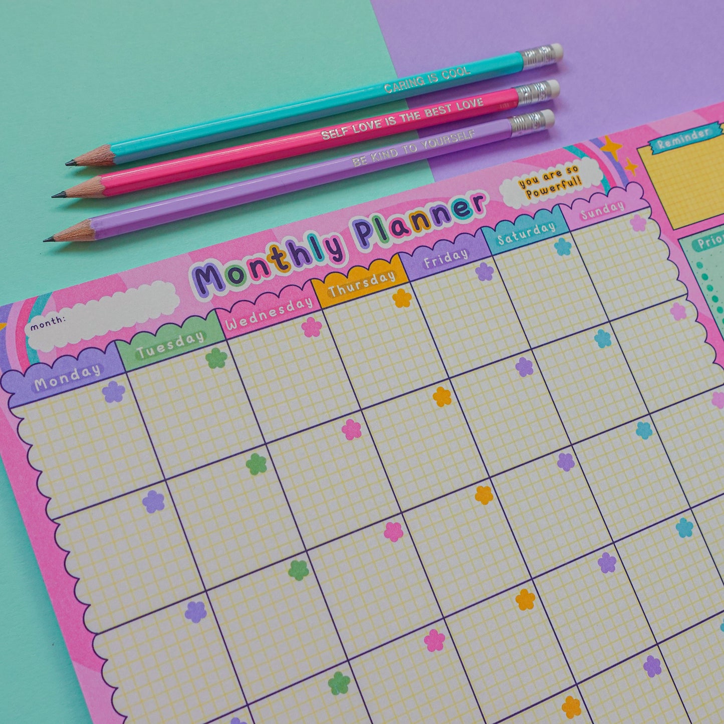 Monthly Planner Notepads