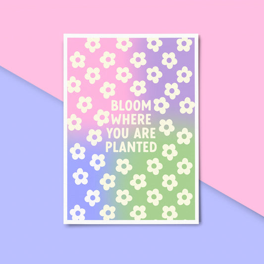 Bloom Pastel Print