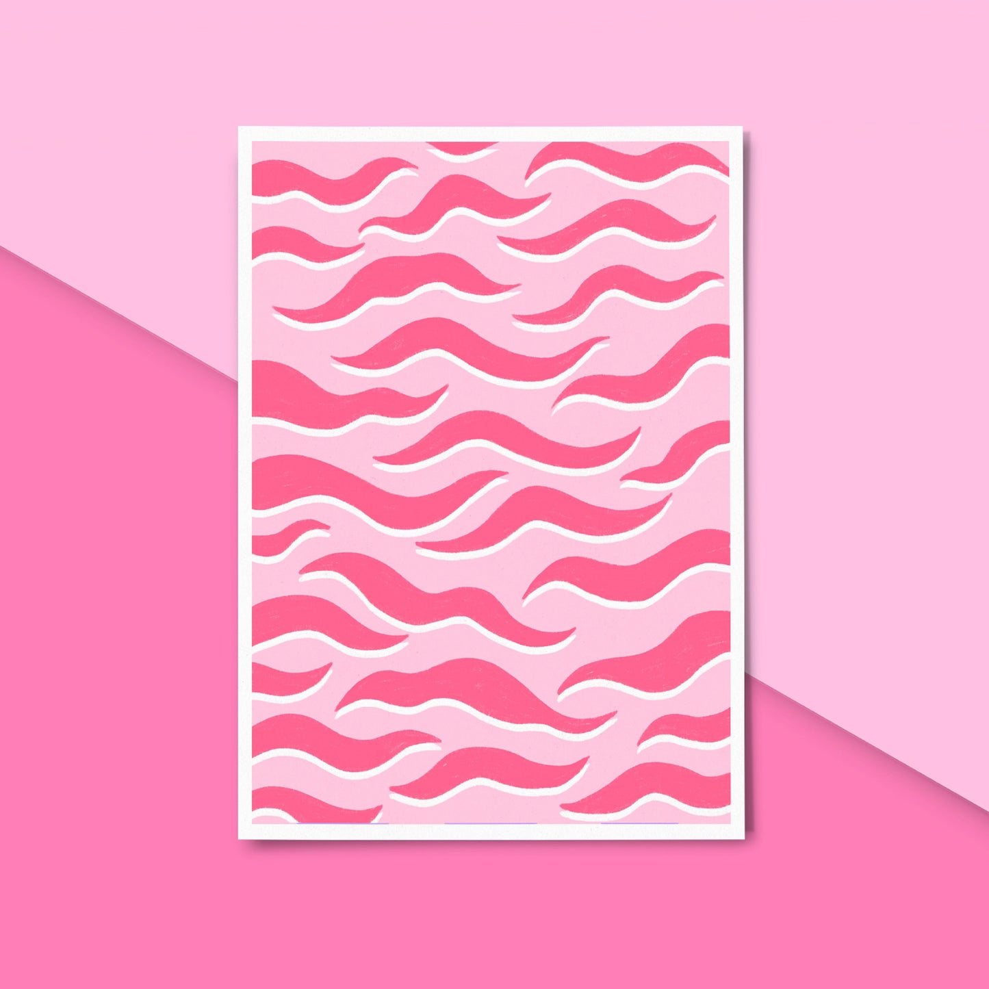 Pink Zebra Print