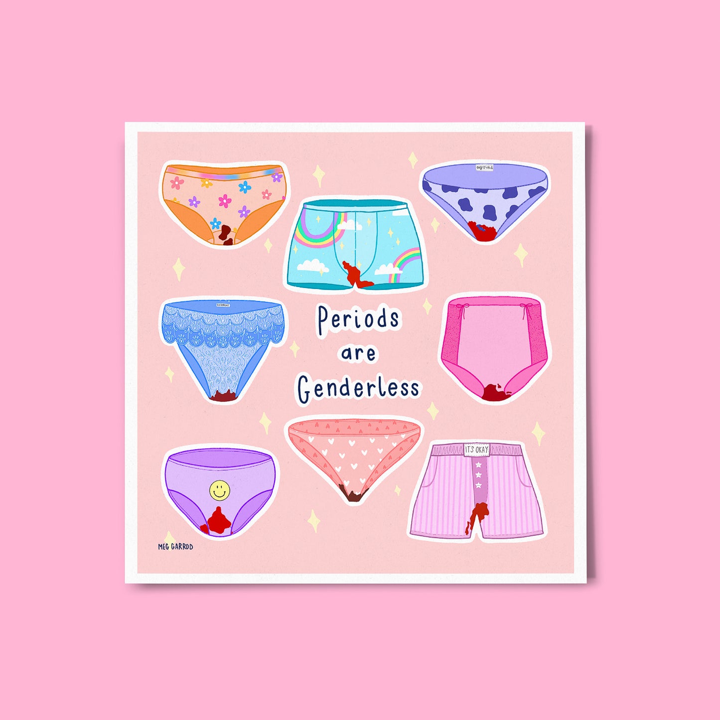 Periods are Genderless Print