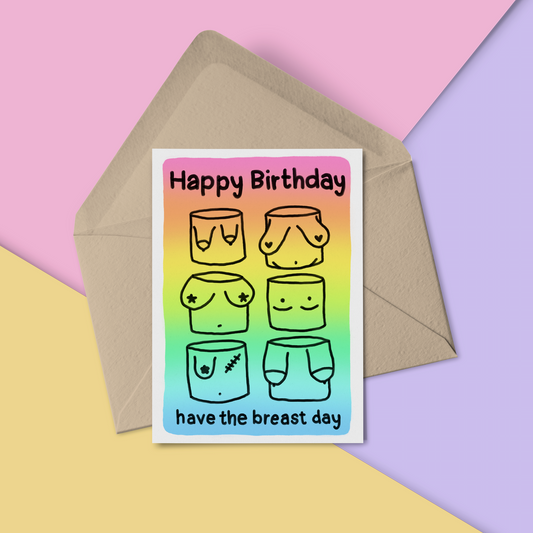Boob Birthday Card