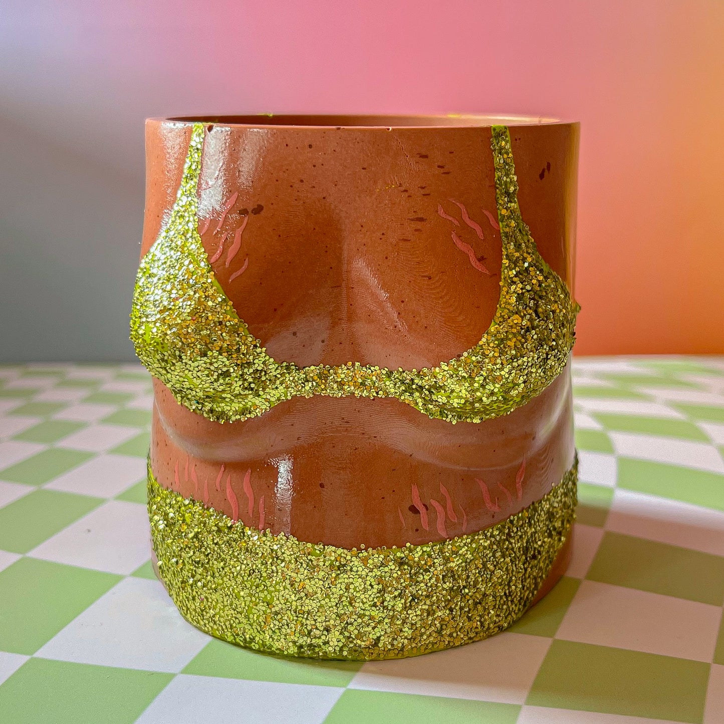 Glitter Bikini Body~Posi Boob Pot ❤️