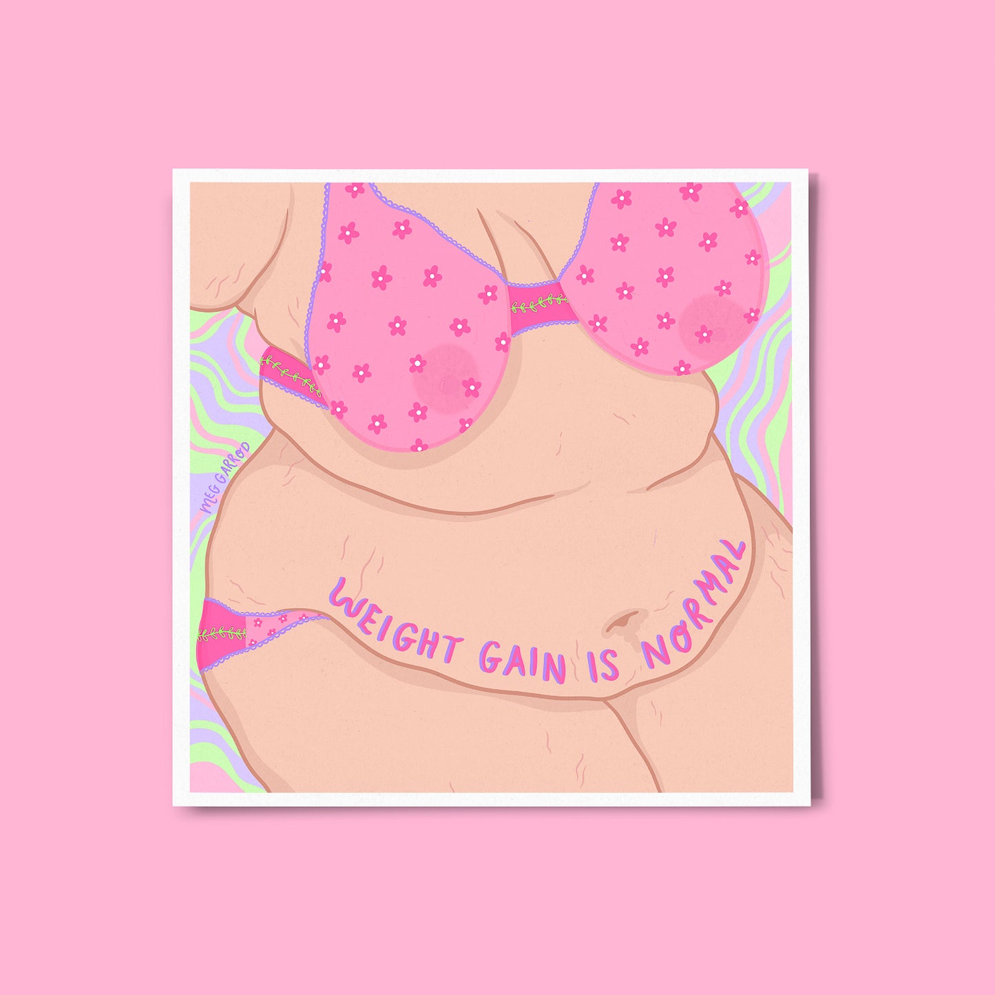 Weight Gain is Normal Print
